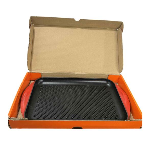 Le Creuset Rectangular Cast-Iron Grill Pan – Excellent Used - Picture 1 of 7